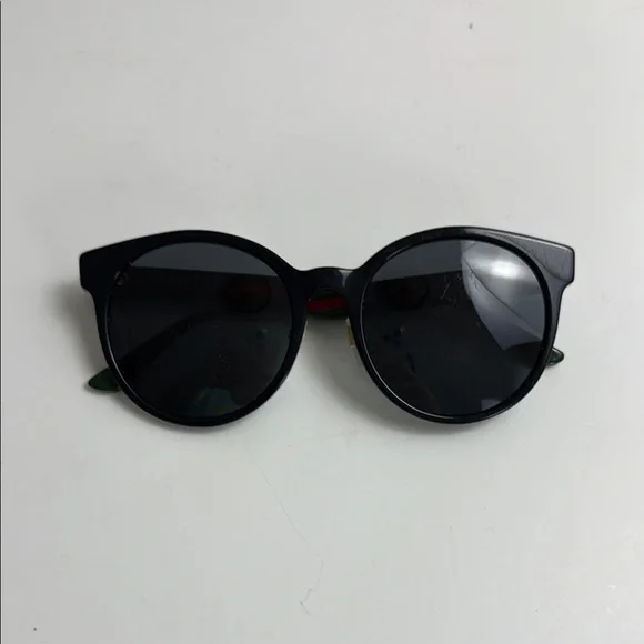 Gucci Stylish Black Round Sunglasses GG0416Sk Gucci GG0416SK Women main image 3